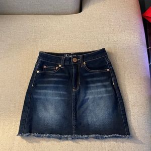Denim skirt